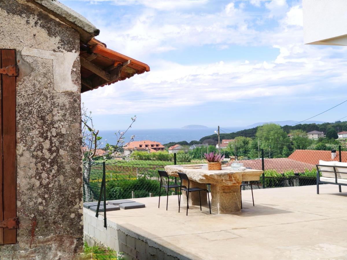 Desconectaengalicia Casa A De Lola Villa Sanxenxo Exteriör bild